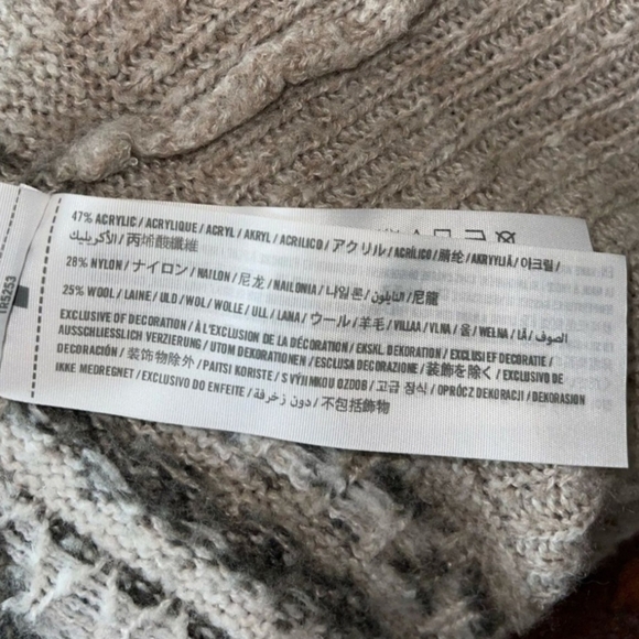 Abercrombie & Fitch Wool Blend Open Front Waterfall Cardigan Sweater Womens XS/S - Picture 13 of 13